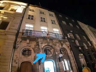 Хостелы Art Hostel Львов Стандартный номер с кроватью размера "queen-size"-6